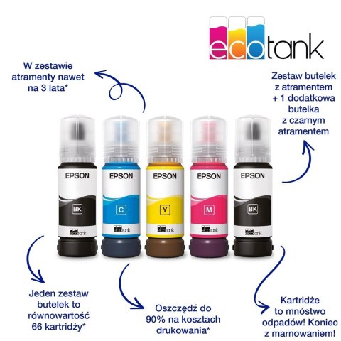 Urz. wielofunkcyjne Epson EcoTank L3280 WiFi CZARNY Urz. wielofunkcyjne Epson EcoTank L3280 WiFi CZARNY
