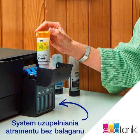 Urz. wielofunkcyjne Epson EcoTank L3280 WiFi CZARNY Urz. wielofunkcyjne Epson EcoTank L3280 WiFi CZARNY