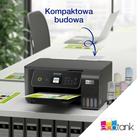 Urz. wielofunkcyjne Epson EcoTank L3280 WiFi CZARNY Urz. wielofunkcyjne Epson EcoTank L3280 WiFi CZARNY
