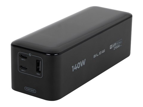 BLOW POWER BANK 27000MAH PD 140W AIR99.9 CZARNY BLOW POWER BANK 27000MAH PD 140W AIR99.9 CZARNY