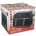 Frytkownica beztłuszczowa Air Fryer 1700W 2x4L Alpina czarna