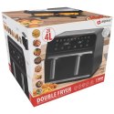 Frytkownica beztłuszczowa Air Fryer 1700W 2x4L Alpina czarna