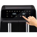 Frytkownica beztłuszczowa Air Fryer 1700W 2x4L Alpina czarna