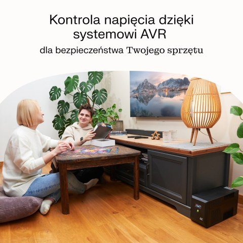 GREEN CELL UPS POWERPROOF 480W/750VA CZYSTA SINUSOIDA