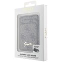 Guess Wallet Cardslot Stand MagSafe 4G Classic Logo - Portfel magnetyczny z funkcją standu (brązowy)