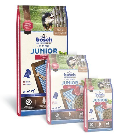 BOSCH Junior Lamb & Rice - sucha karma dla psa - 15 kg BOSCH Junior Lamb & Rice - sucha karma dla psa - 15 kg