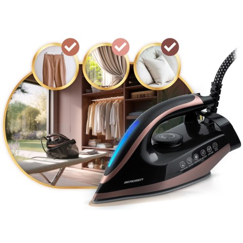 BD-334 Generator pary Berdsen 3000W stacja parowa ECO Calc-Clean