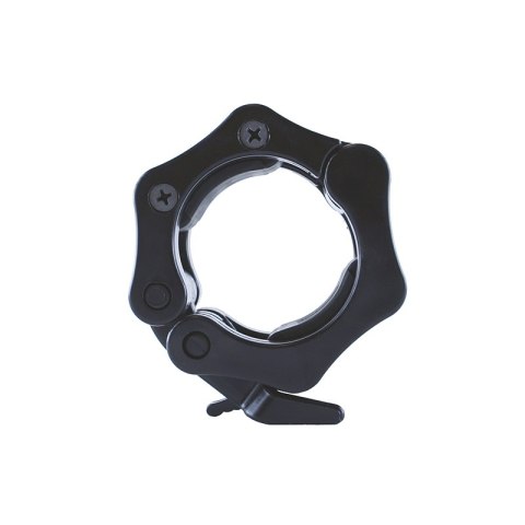 Gryf olimpijski GO320 HMS 1830 mm + zaciski Lock Jaw Black 14,8 kg