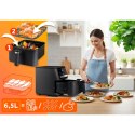Frytkownica beztłuszczowa Air Fryer 8L 1700W Berdsen BD-662 czarna