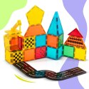 Klocki magnetyczne edukacyjne konstrukcyjne 72 szt RK-780 Ricokids