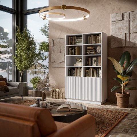 Regał LIVERTI 100x42x171 biały Regał LIVERTI 100x42x171 biały