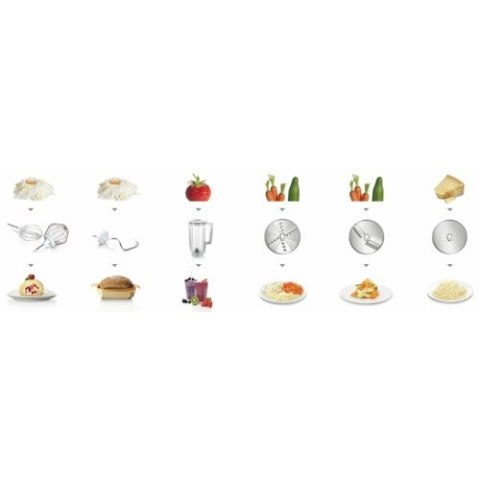 Robot kuchenny BOSCH MUM 58720 (1000W) Robot kuchenny BOSCH MUM 58720 (1000W)