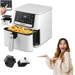 Frytkownica beztłuszczowa Air Fryer Berdsen BD-662 biała