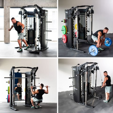 Cyklop 10 Atlas Do Ćwiczeń Z Suwnicą Smitha Semi Commercial Hms