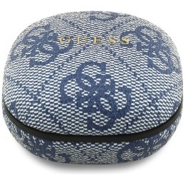 Guess 4G Classic Metal Logo - Słuchawki Bluetooth TWS ENC + etui ładujące (niebieski)