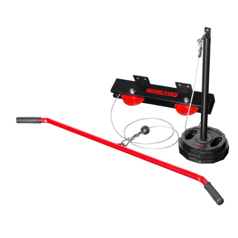 Kelton wyciąg sufitowy HOME 200kg profil 80x60 dodatkowo drążek HD3