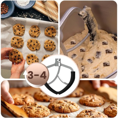 Robot kuchenny planetarny mikser 3w1 6l Berdsen 1400 W BD-756