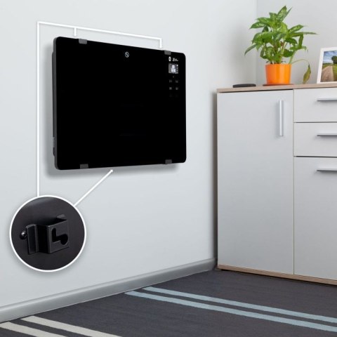 Grzejnik konwektorowo radiacyjny HC500C 1500W WiFi Eldom szkło