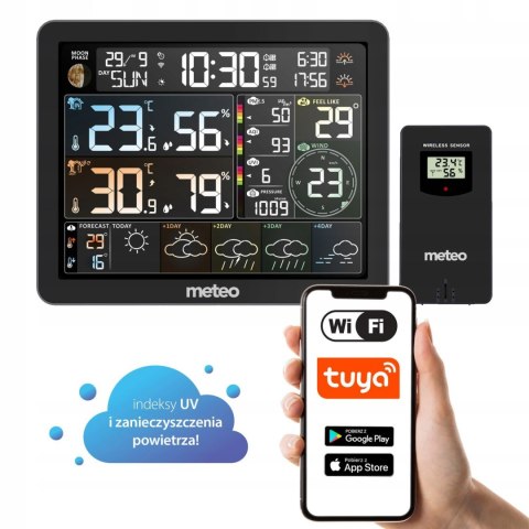 Stacja pogodowa METEO SP400 WiFi multi sensor PM2.5 UV ciśnienie
