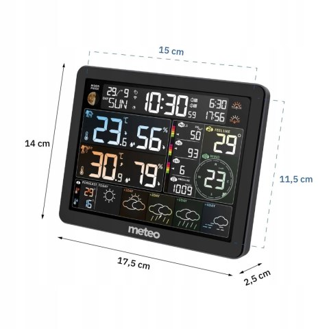 Stacja pogodowa METEO SP400 WiFi multi sensor PM2.5 UV ciśnienie