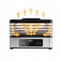 Suszarka do grzybów owoców warzyw IK3301 400W 5 sit timer LED
