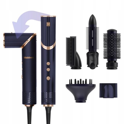 Suszarka i stylizator WEBBER CELIA HD-1298 5w1 1000W jonizacja