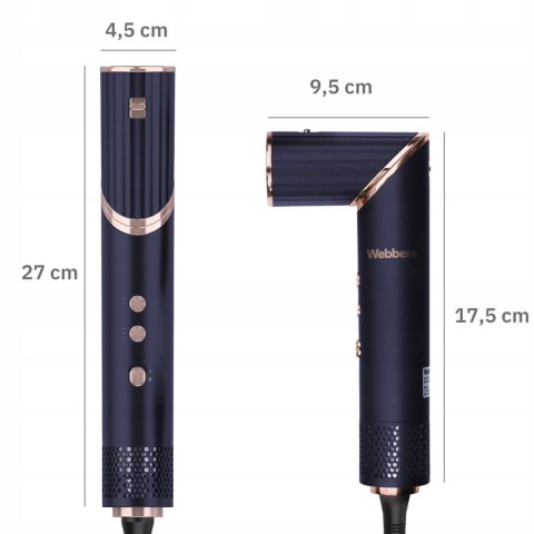 Suszarka i stylizator WEBBER CELIA HD-1298 5w1 1000W jonizacja