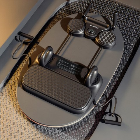 Platforma do ćwiczeń HMS DBP01 pompki plank linki timer uchwyt na telefon