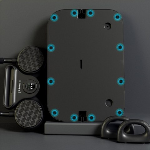 Platforma do ćwiczeń HMS DBP01 pompki plank linki timer uchwyt na telefon