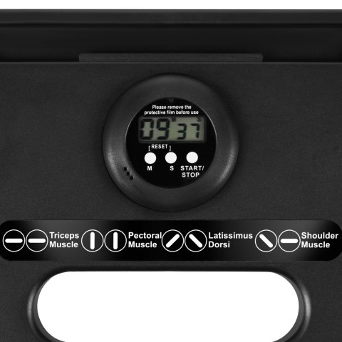 Deska do pompek i brzucha 3w1 HMS DBP02 z linkami i licznikiem