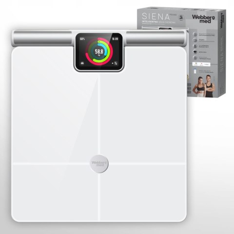 Waga łazienkowa inteligentna SIENA PS636 Webber PRO+ WiFi