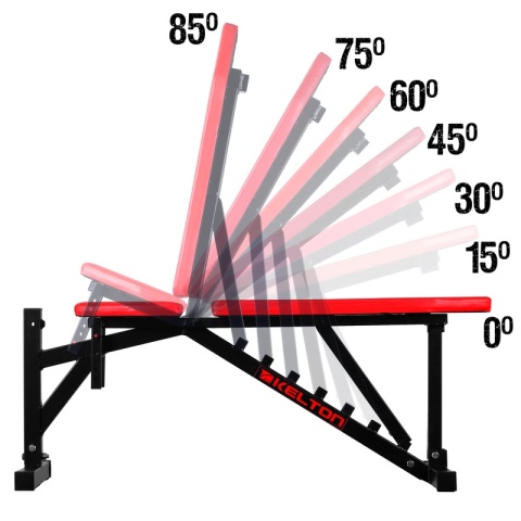 Ławka wielofunkcyjna Kelton HEAVY Tryton HL9 500kg regulowana 7+6