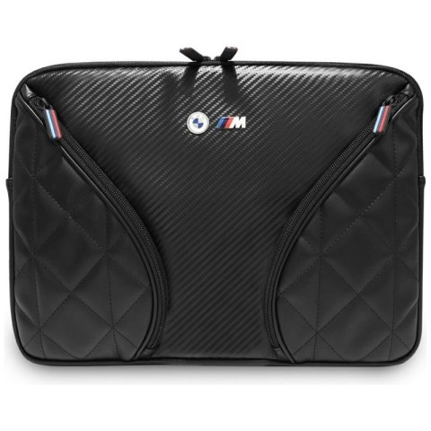 BMW Carbon Pockets & Metal Logo - Pokrowiec na notebooka 14" (czarny)