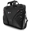 BMW Carbon Pockets & Metal Logo - Torba na notebooka 16" (czarny)