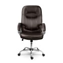 Fotel biurowy obrotowy Sofotel cimny brąz