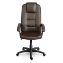 Fotel biurowy obrotowy Sofotel cimny brąz