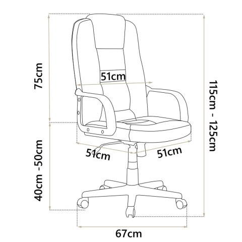 Fotel biurowy obrotowy Sofotel czarny