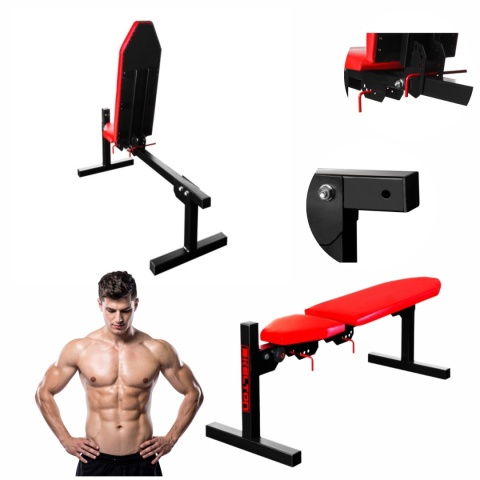 Ławka składana regulowana Kelton HL12 500kg 6x6