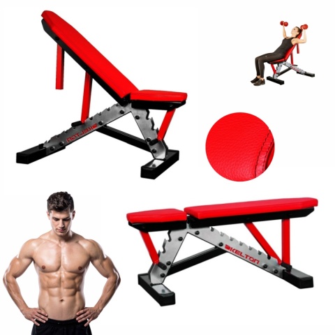 Profesjonalna Ławka regulowana Kelton HL10L2 PRO - 1000 kg