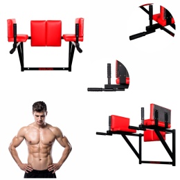 Poręcz ścienna Kelton HD1 do dipów i unoszeń nóg 250kg 4 uchwyty