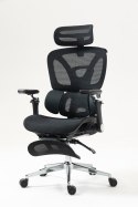Activejet Fotel biurowy Ergonomiczny YK848 czarny
