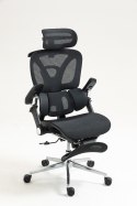 Activejet Fotel biurowy Ergonomiczny YK848 czarny