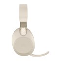 Słuchawki nauszne Jabra Evolve2 85 UC Stereo Link380a, beige