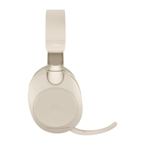 Słuchawki nauszne Jabra Evolve2 85 UC Stereo Link380c, beige + stand