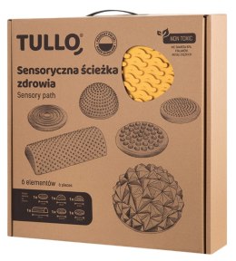TULLO Fizjo Ścieżka sensoryczna, pastelowa, 6 szt.