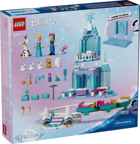 LEGO Disney Princess 43281 Lodowy zamek i kulig Elsy