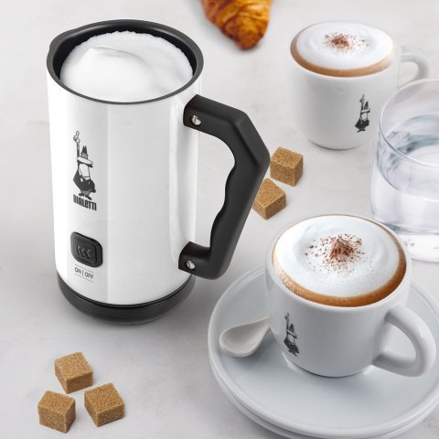Bialetti Milk Frother MKF02 bianco elektryczny spieniacz do mleka