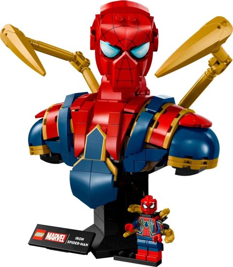 LEGO Marvel Super Heroes 76326 Popiersie Iron Spider-Mana