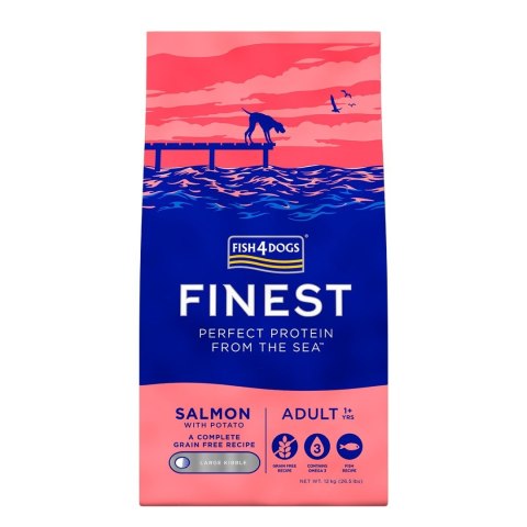 Fish4Dogs Finest Salmon Adult 12kg