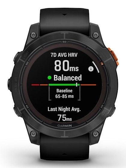 Zegarek sportowy Garmin Fenix 7 Pro Solar, czarny